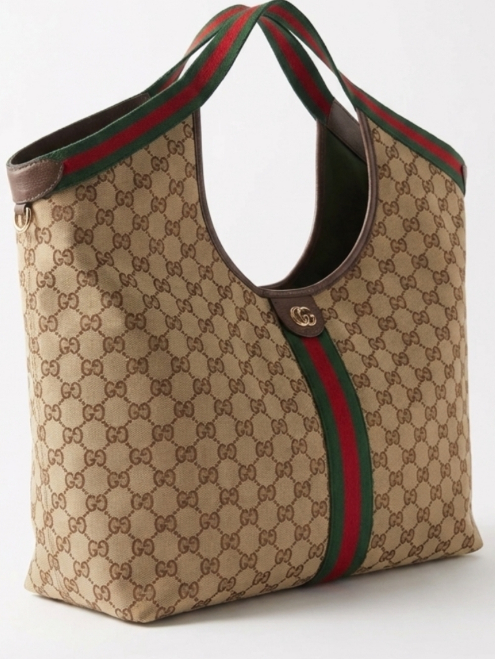 Supreme GIG LARGE Shoulder Bag w/ Green-Red Web Stripe w/pouchet - Picture 5 of 9